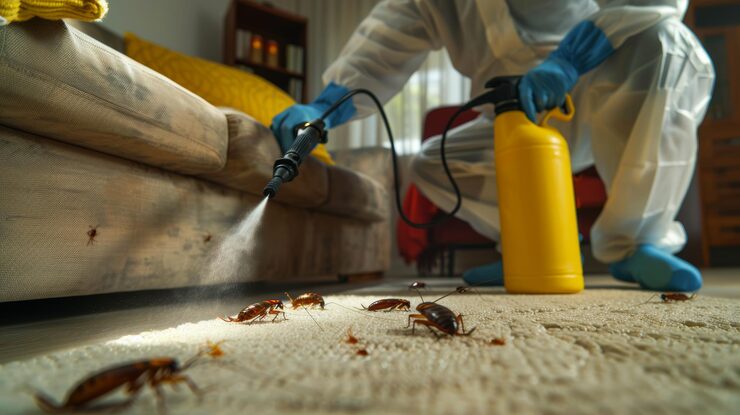Cockroach control treatment